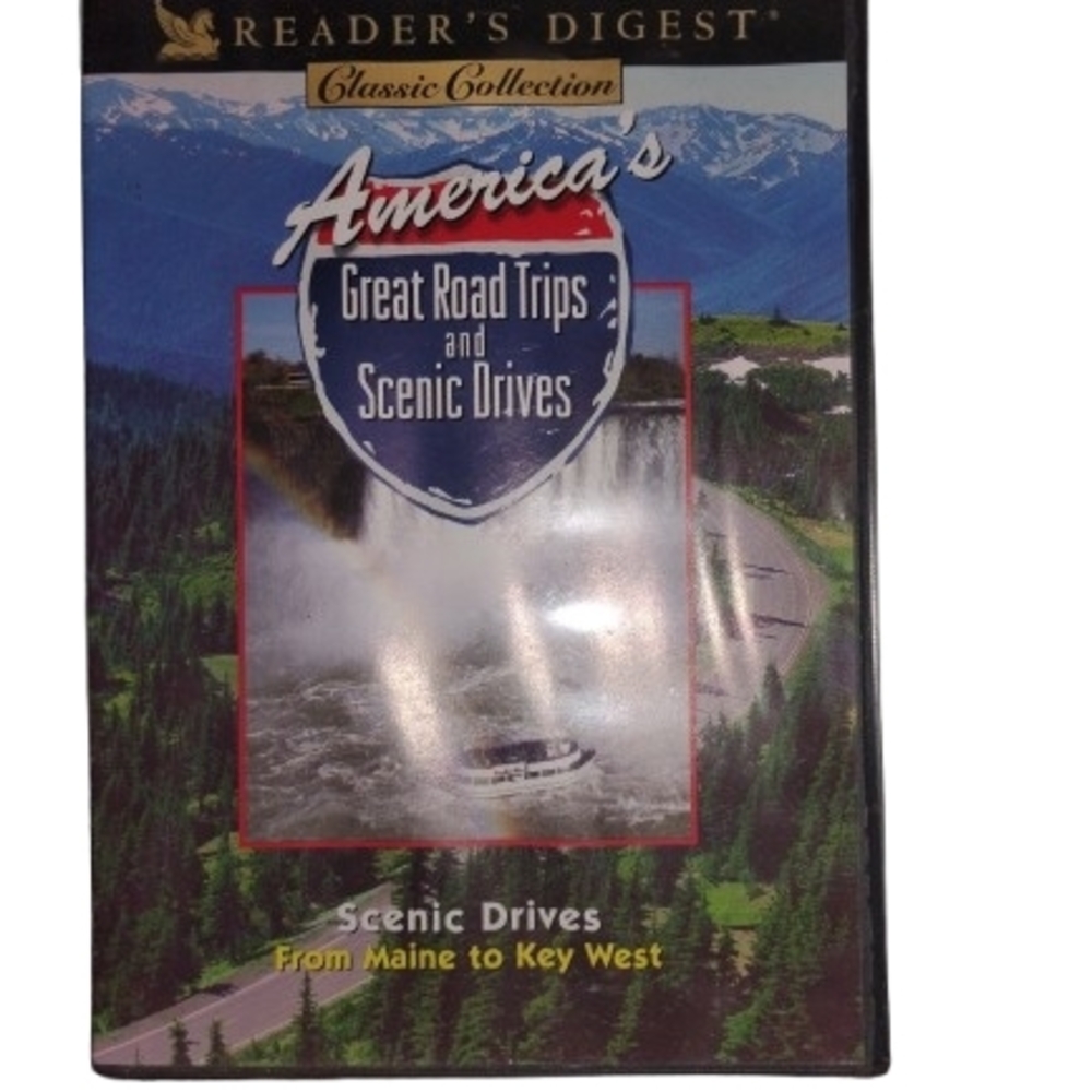 America's Great Road Trips and Scenic Drives Maine to Key West  (DVD)